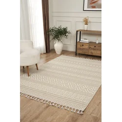 Conceptum Hypnose Tepih Beverly 2213, 80x300 cm, Beli