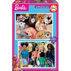 Educa Puzzle Barbie 2x100 kosov