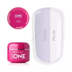 Gel baza za nokte One Thick Violet 100g? Silcare ? Kozmo.rs