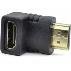 FAST ASIA Adapter HDMI (M) - HDMI (F) crni ugaoni