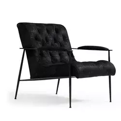 Atelier del Sofa Fotelja Matilda 80x85x75cm Crna