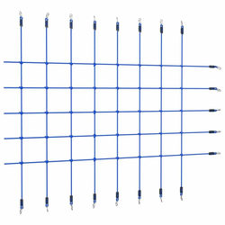 Mreža za penjanje 200 x 150 cm plava