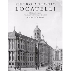 LOCATELLI:DODICI SONATE PER FLAUTO TRAVERSO E BASSO OP.2 VOL.1