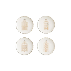 Komplet desertnih krožnikov &k amsterdam Canal House 4-pack