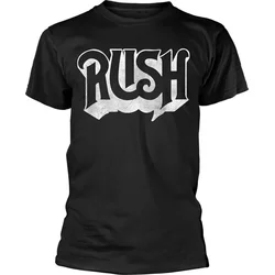 Rush Majica Distressed Unisex Black 2XL