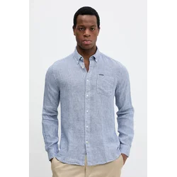 Lanena srajca Barbour Linton Tailored Shirt