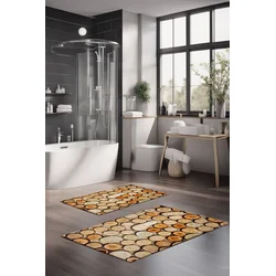 Lessentiel Maison Set prostirki za kupatilo CT-5382, 2 Komada, Bež