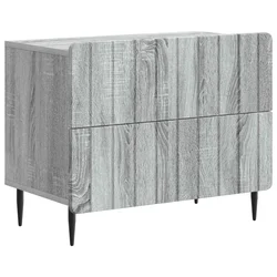 Noćni ormar Siva sonoma 62 x 34,5 x 49,5 cm Konstruirano drvo