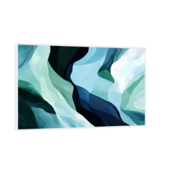 Canvas Slika na platnu Fragmenti, 50x30cm, Sa ramom, Beli