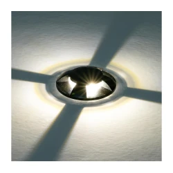 Brilagi - LED spoljašnje ugradno svetlo za prilaz GROUNDRAY LED/1W/230V crna IP67
