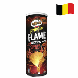 Pringles Flame Cheese & Chilli - krompirjev cips, 160g