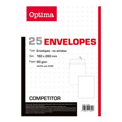 Optima koverte 19x26 bez prozora 25 kom. ( 23185 )