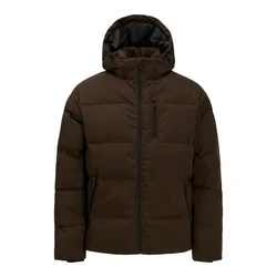 JACK & JONES Zimska jakna JJEBECKS temno rjava