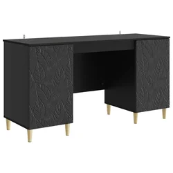 Stol Crna Konstruirano drvo 142,5 x 50 x 75 cm