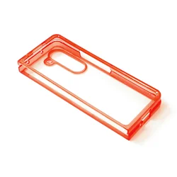 Torbica Clear TPU za Samsung Z Fold 5 crvena