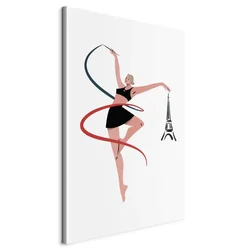 shumee Umetniška gimnastika - Ilustracija ženske s pasom