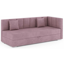Boxspring postelja Klara z mehkim hrbtom - 100x200 cm