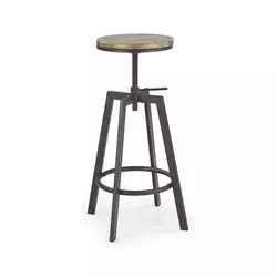 Barska stolica 80x30 cm crna