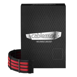 CableMod PRO ModMesh C, RMi & RMx-črna/rdeča (CM-PCSR-FKIT-NKKR-R)