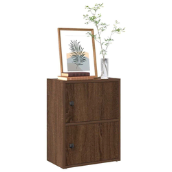 Regal za knjige boja hrasta 40x24x52 cm konstruirano drvo