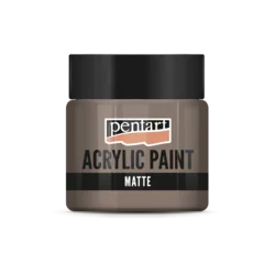 Akrilna barva mat - 50 ml - starinsko rjava