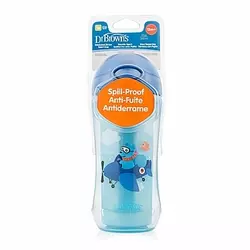 Dr.Browns Trening čaša sa slamčicom 300ml, plava