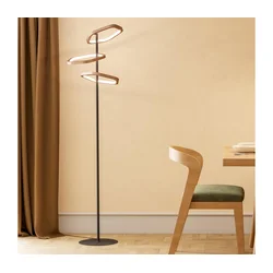 Eglo 390509 - LED prigušiva podna lampa ESTRELLA LED/20W/230V mesing