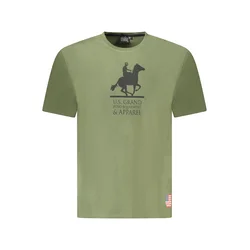 US GRAND POLO SHORT SLEEVE T-SHIRT MEN GREEN