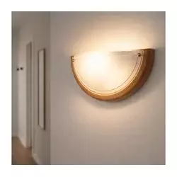 Brilagi - Zidna lampa ORBIS 1xE27/60W/230V 30 cm borovina