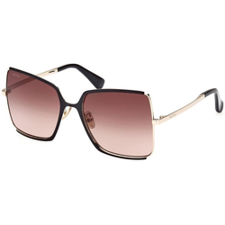 Max Mara Weho MM0070-H 32F ONE SIZE (58) Črna/Rjava