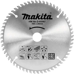 Makita list testere za drvo TCT list testere 190x30x60z D-65595