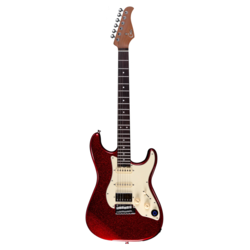 Mooer GTRS S800 Metal Red električna gitara