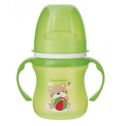 CANPOL Čaša za bebe Exotic Animals 120ml zelena