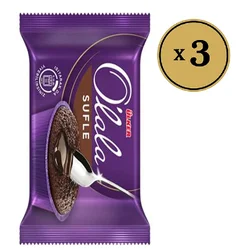 Olala Soufle Masni biskvit punjen čokoladom i malinom 70g, 3 komada
