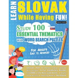 LEARN SLOVAK WHILE HAVING FUN! - FOR ADULTS