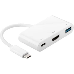 MicroConnect Večportni adapter MicroConnect USB-C hub 0,20 m