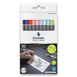 Schneider Paint-it 070 Komplet markerjev s čopičem, 10 kosov