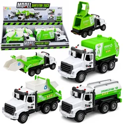 Komunalno vozilo LEAN TOYS, kovinska kabina, pogon, odpirajoča vrata, luči, zvoki 1:46