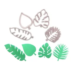 Komplet rezalnikov LEAVES, 4 kosi, kalup