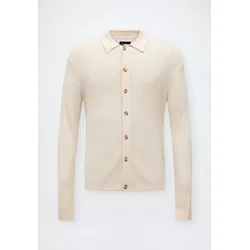 Abercrombie & Fitch Pletena jopa kremna