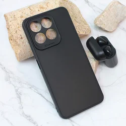 Maska 3D Camera za Honor X8a, Crna