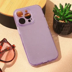 Maska za mobilni telefon iPhone 15 Pro SPARKLE DUST, Ljubičasta