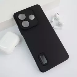 Maska Carbon fiber za Xiaomi Redmi Note 14 4G (EU) (China Edition 163.25*76.55*8,16 mm) crna