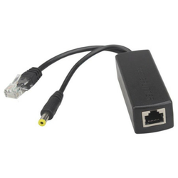 Gembird POE-INJ-4812 extender 48V POE spiter kabl(RJ45 input 44V-57V), output 12V/1-2A, 100m