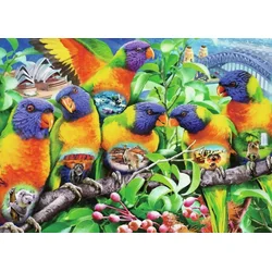 shumee RAVENSBURGER PUZZLE 1000 EL DEŽELA LORIKEETOV