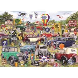 Gibsons - Puzzle Avtomobilski spominki - 1 000 kosov