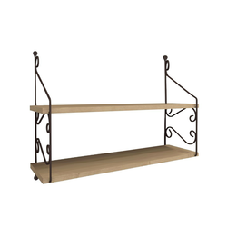 HANAH HOME Zidna polica Seramoni 2li Oak