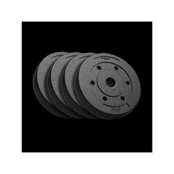 REBEL ACTIVE Liveni okrugli tegovi klasika set 4x5kg / 31mm RBA-2128