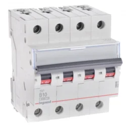 LEGRAND Odklopnik 4P B 10A 6kA AC S304 TX3 403415