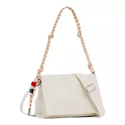 Desigual Torba za čez ramo bela